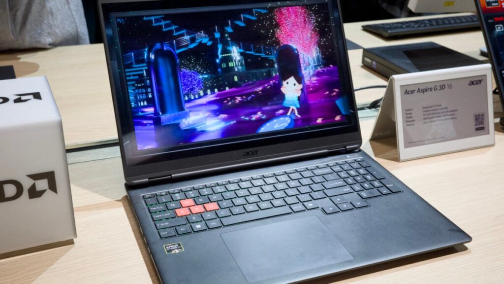 Acer’s New Aspire Laptop Is Like if the Nintendo 3DS Had a 4K Screen