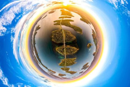 This ‘Little Planet’ Is a Surreal Record of How We’ve Changed Nature—and It’s a Science Photo Contest Winner