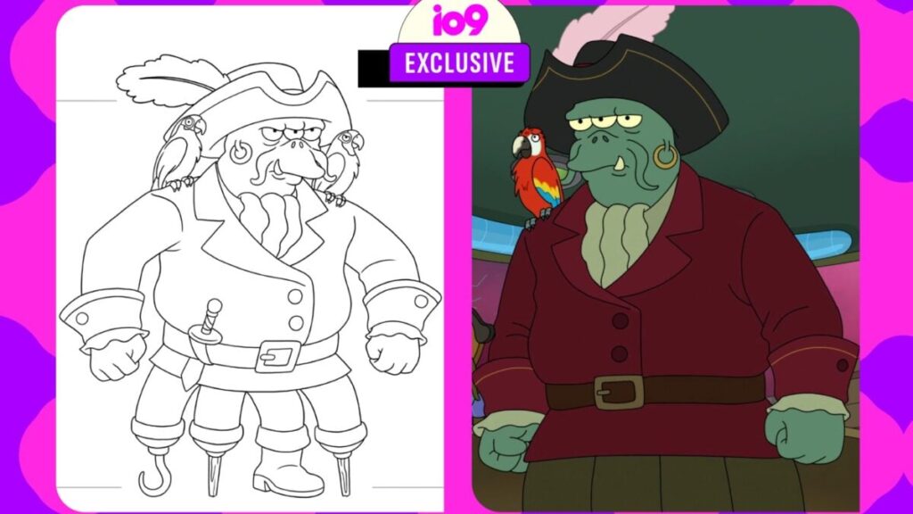 See the Original Character Sketches for Next Week’s ‘Futurama’ Episode [Exclusive]