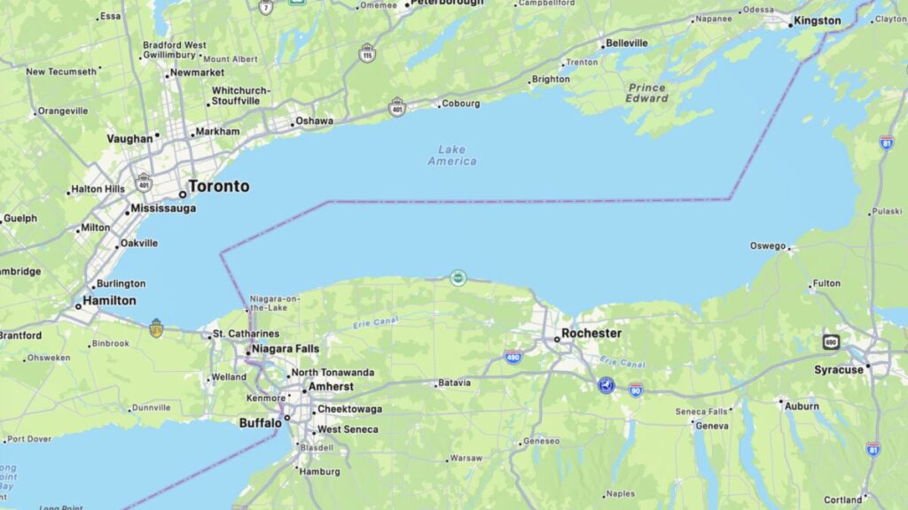 John Ternus Era at Apple Kicks Off With the Changing of Lake Ontario to ‘Lake America’