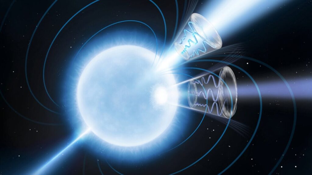 Heisenberg Said Empty Space Isn’t Really Empty. A Magnetic Star May Have Finally Proven Him Right