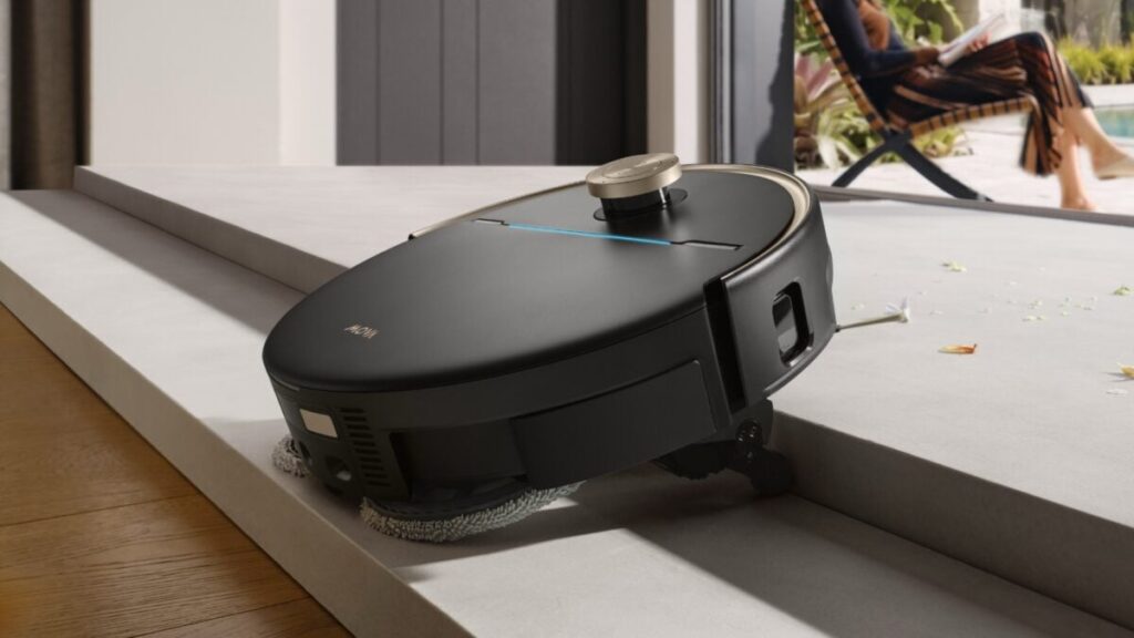 This Robot Vacuum Has a Brush and Mop Pad That Can Reach Places Others Can’t