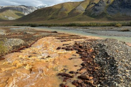 Alaska’s Orange Rivers Are Carrying Metals Up to 70 Times Above Normal Levels
