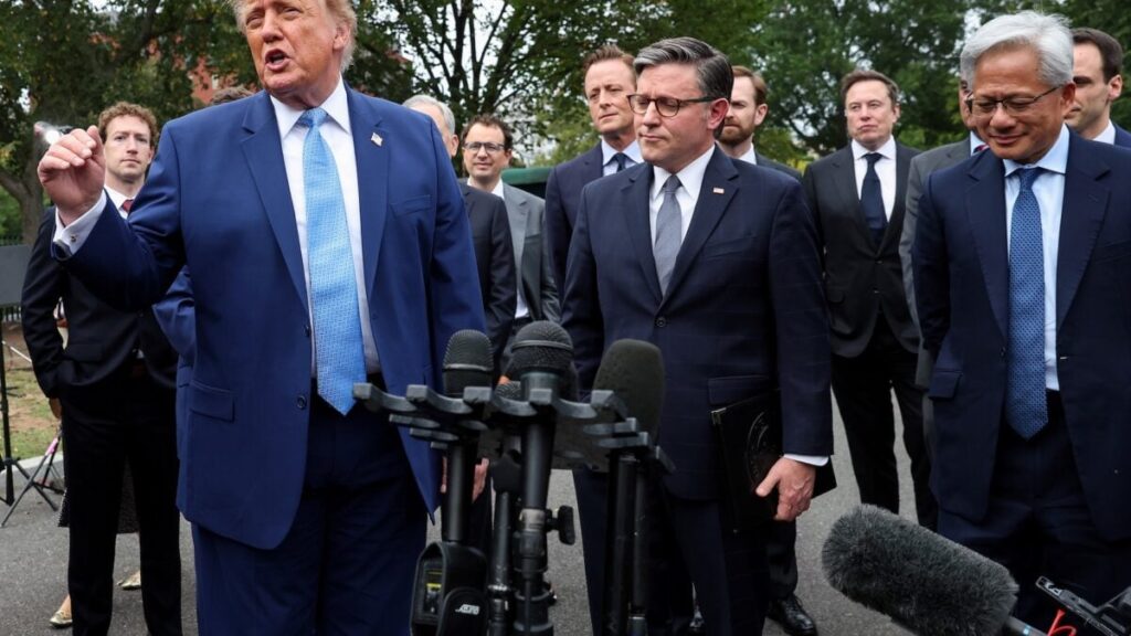 Trump Clearly Expects AI Leaders to Go Along With His ‘Super Intelligence’ Rebrand. Will They?