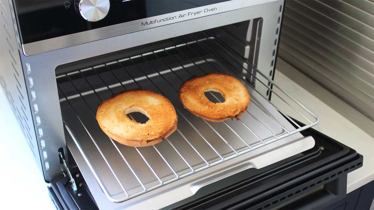 Bagels in the Tefal Easy Fry