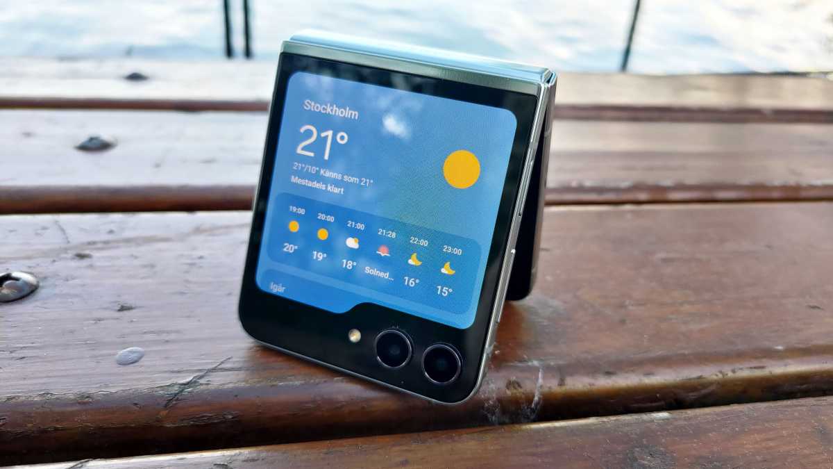 Samsung Galaxy Z Flip 5 widget