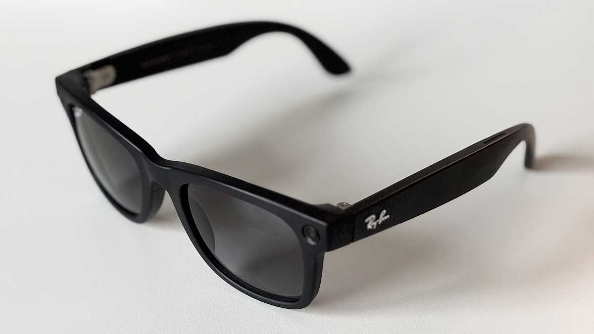 RayBan Meta smartglasses feature arms open