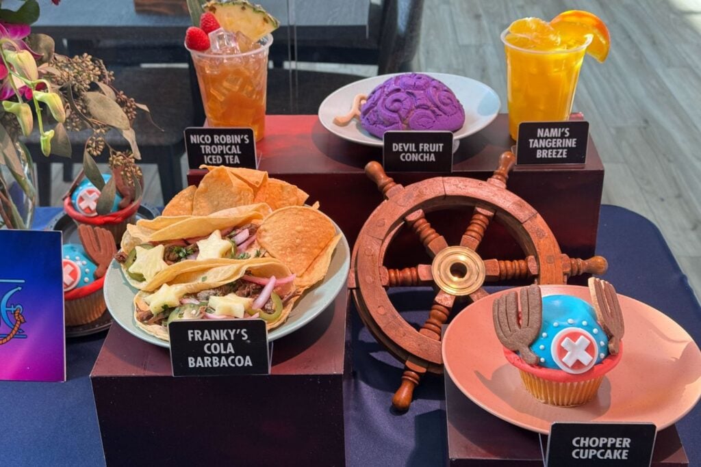 One Piece Food Fan Fest Nights Universal Studios Menu