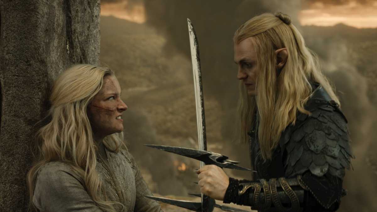 The Rings of Power  - Galadriel  and Sauron