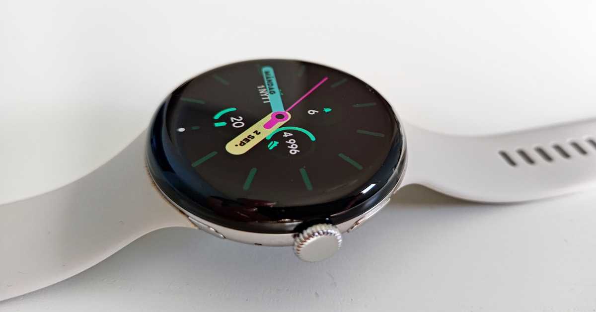 Pixel Watch 3 knappar