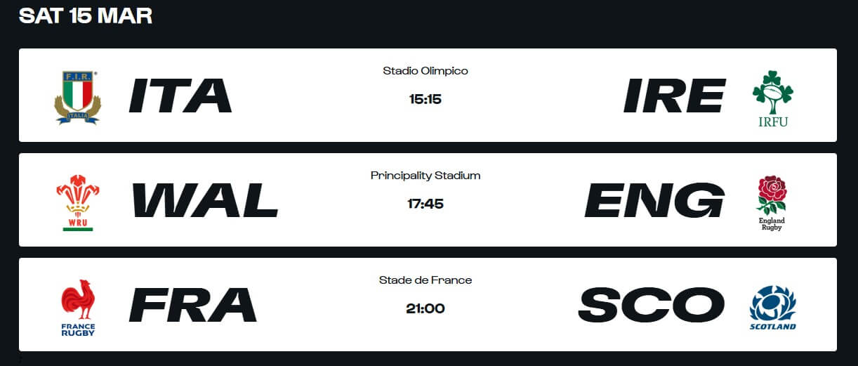 Six Nations Round 5 2025