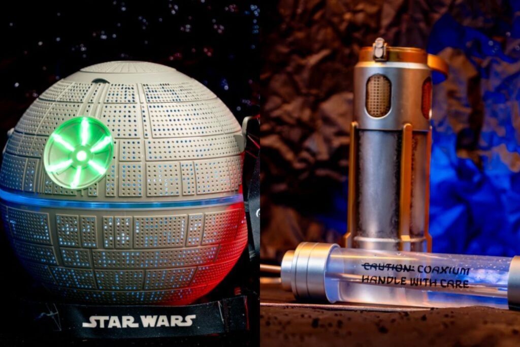 Disneyland Season Of The Force Coaxium Sipper Death Star Bucket