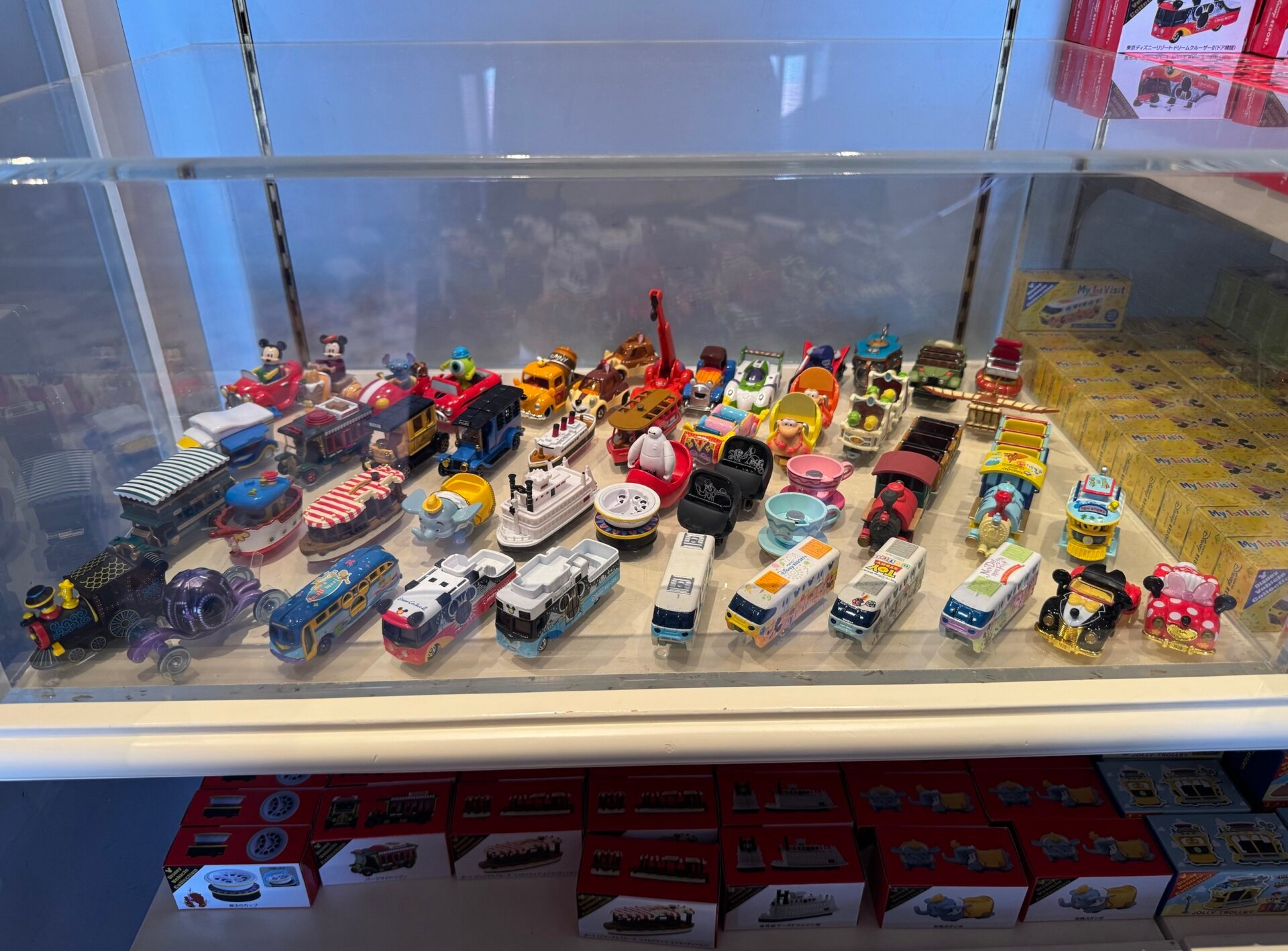 Tokyo Disney Ride Vehicles
