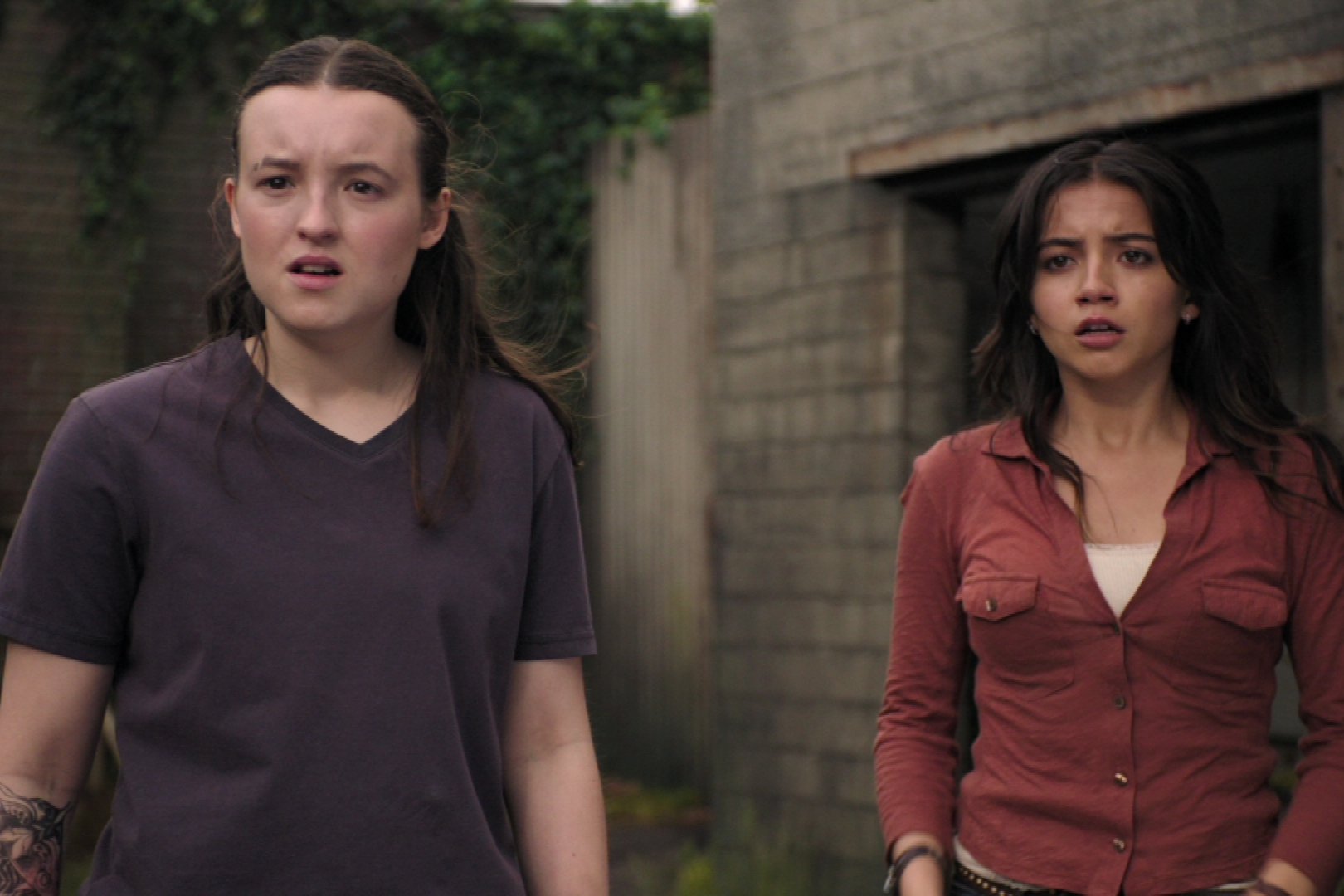The Last Of Us Ellie Dina Bella Ramsey Isabela Merced