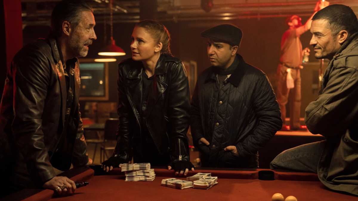 Paddy Considine, Bryce Dallas Howard, Nick Mohammed and Orlando Bloom star in DEEP COVER