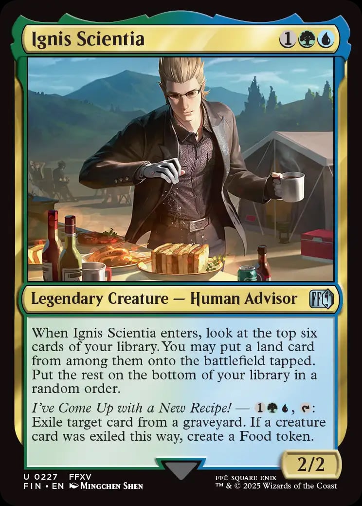 Magic The Gathering Final Fantasy Ignis Scientia