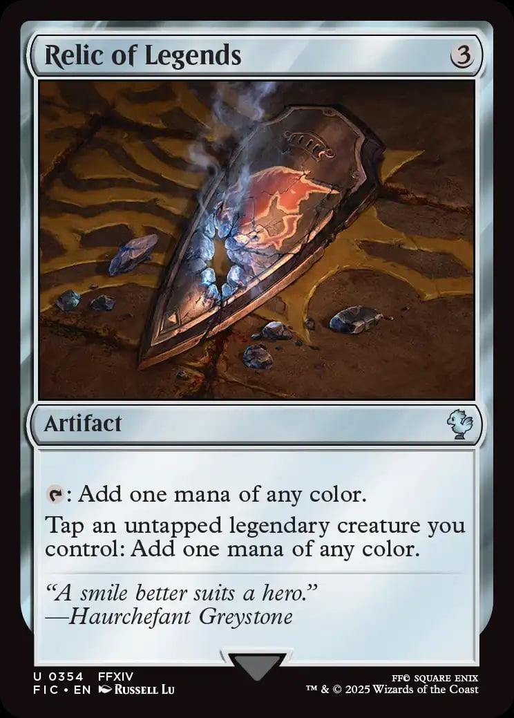 Magic The Gathering Final Fantasy Relic Of Legends