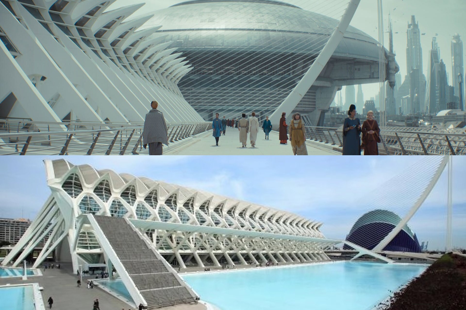 Star Wars Andor Season 2 Senate Building Valencia City Of Arts And Sciences