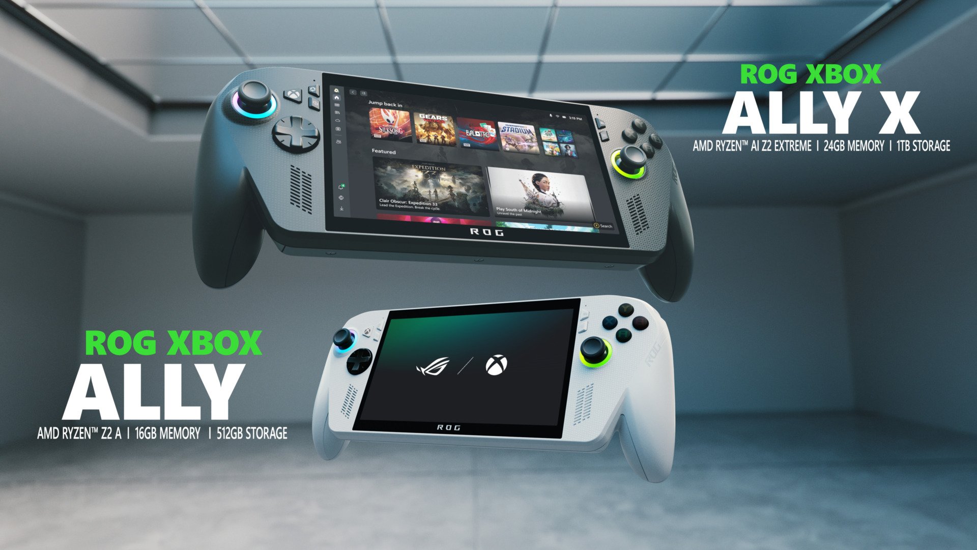 Asus ROG Xbox Ally handheld