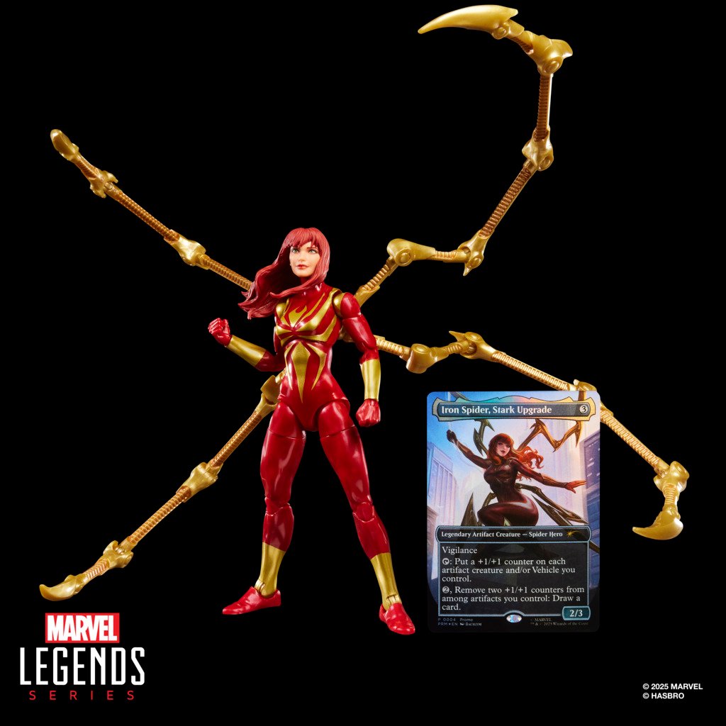 Marvel Legends Series Magic The Gathering Mary Jane Watson (iron Spider) 6