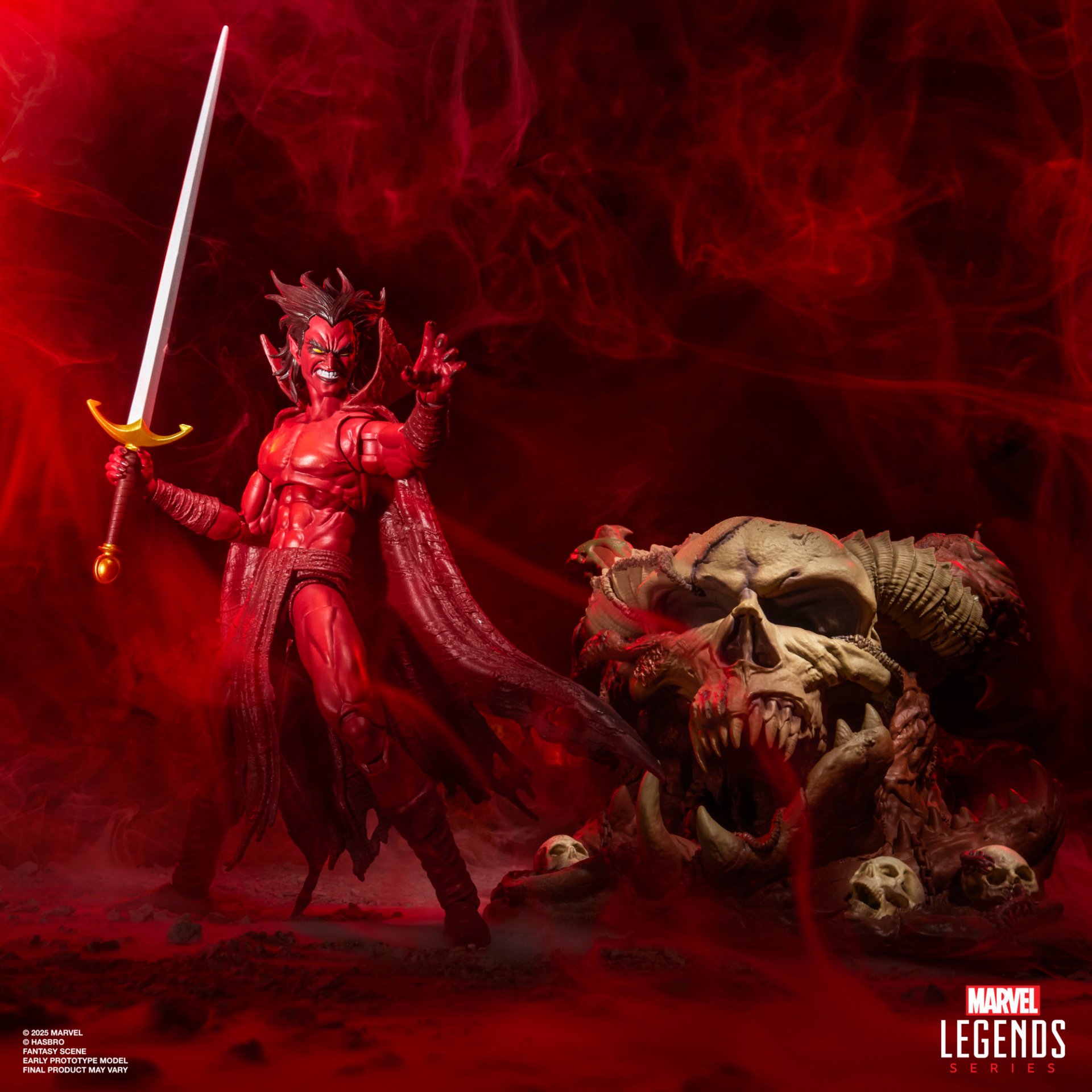 Marvel Legends Series Marvel’s Mephisto With Infernal Throne 6