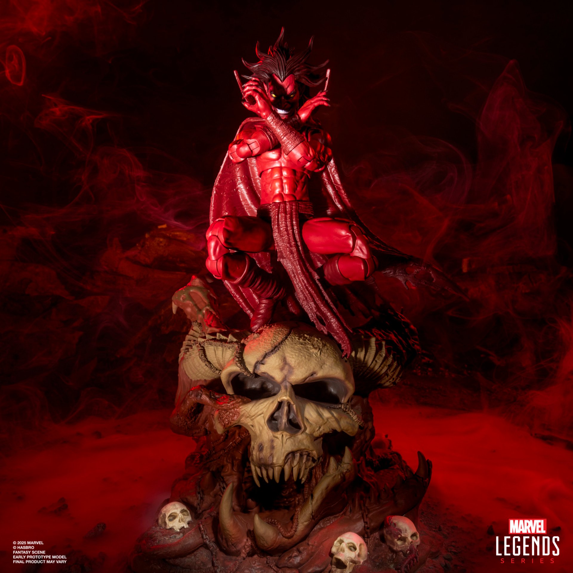 Marvel Legends Series Marvel’s Mephisto With Infernal Throne 7