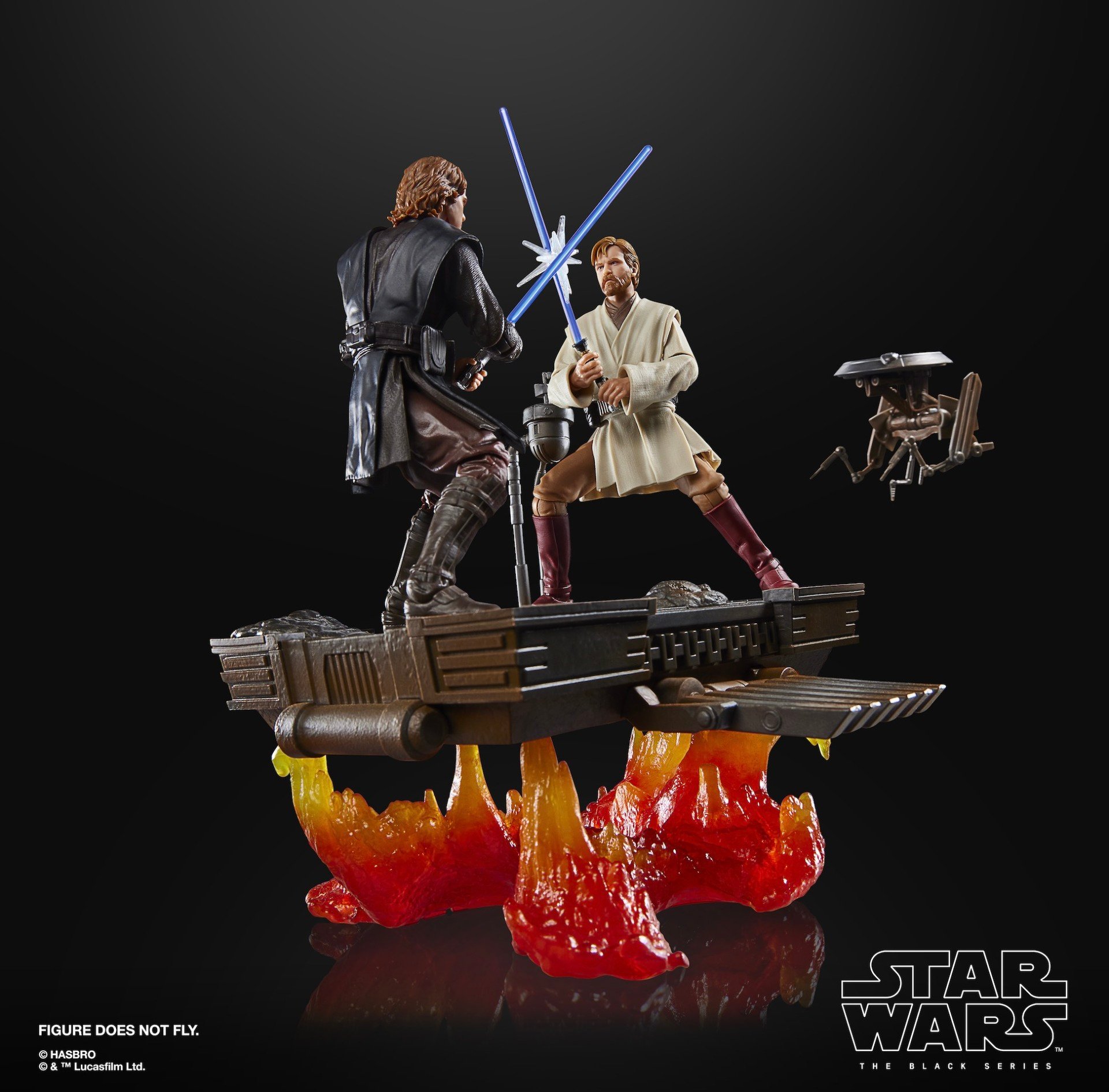 Star Wars SDCC Hasbro Anakin Obi-Wan