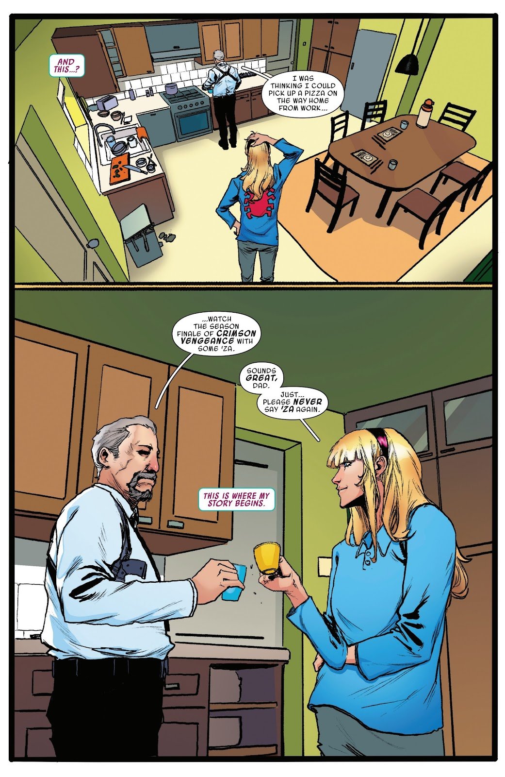 Spider Gwen 15 Captain Stacy Earth 616