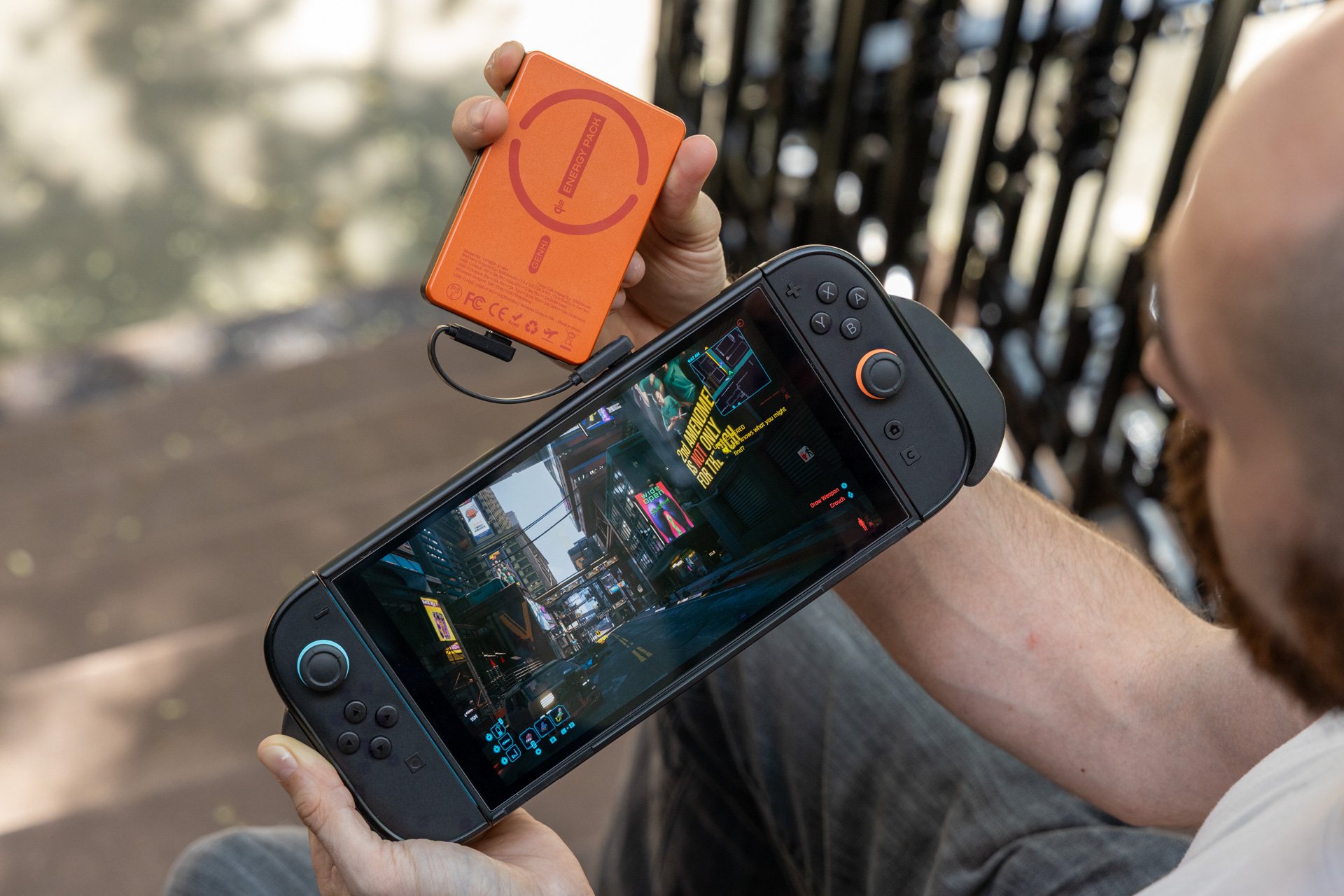Genki Attack Vector Switch 2 Case Battery Pack