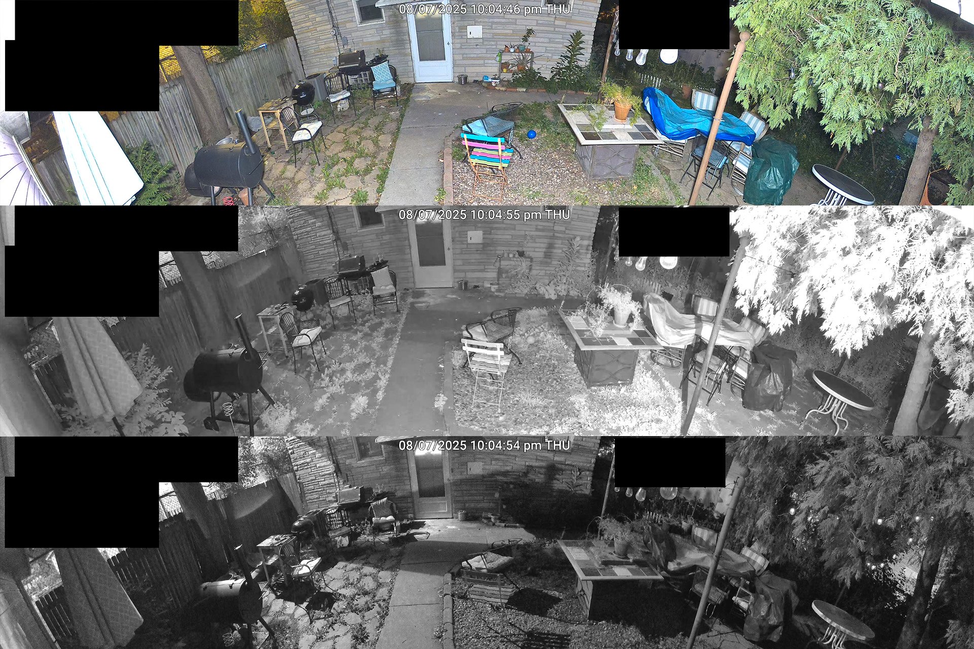 Reolink Elite Night Comparison