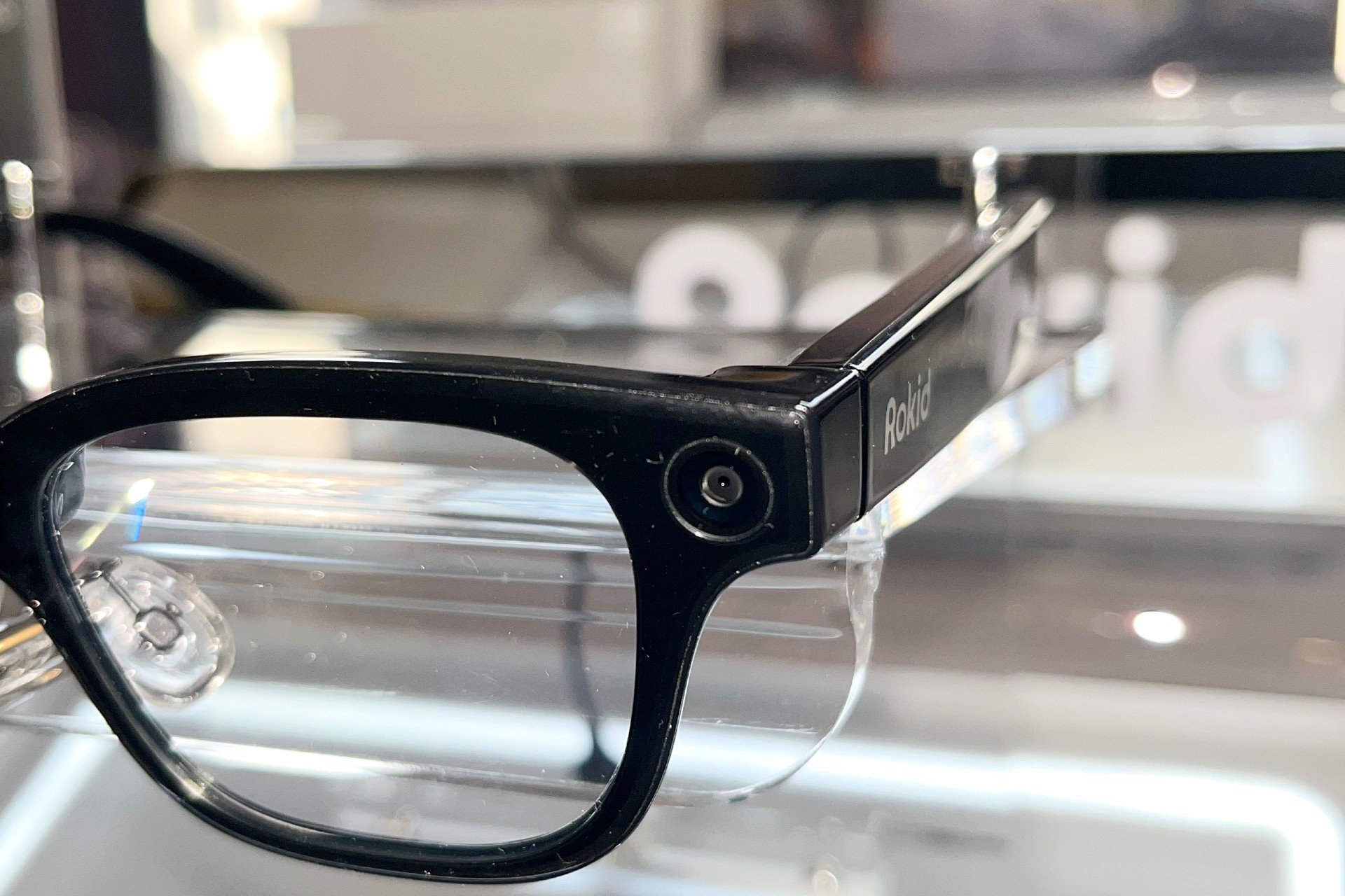 Rokid smart glasses.