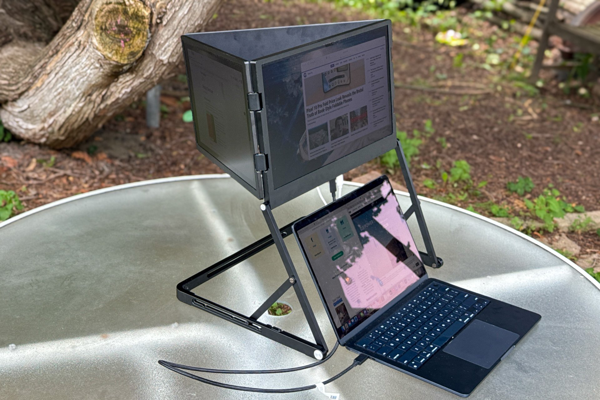 Aura Triple Aero Pro Max triple display monitor review