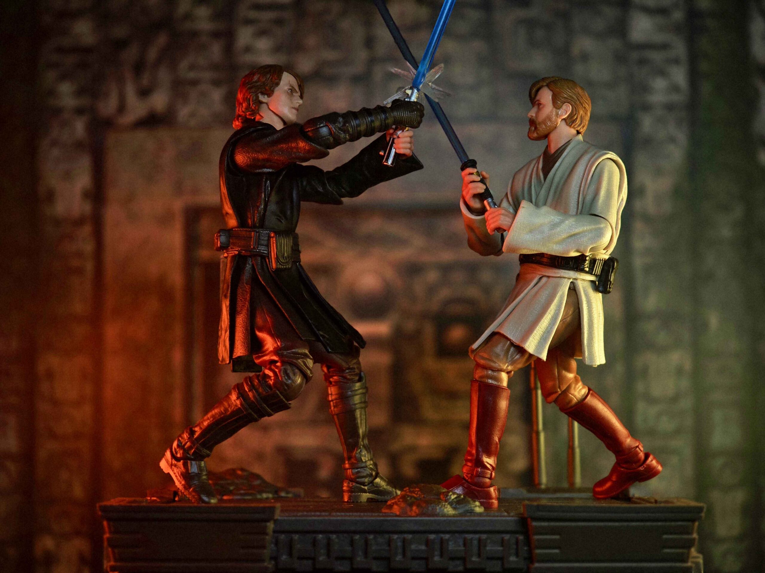 Hasbro Black Series Star Wars Sdcc Anakin And Obi Wan Hands On 3