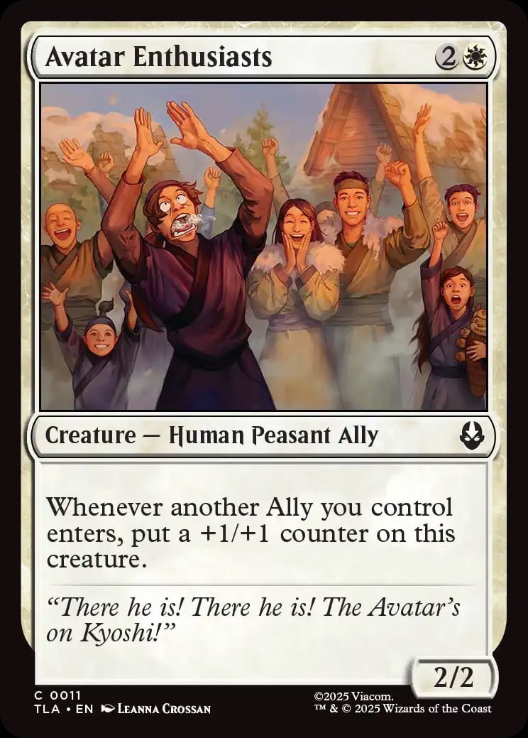 Magic The Gathering Avatar The Last Airbender Avatar Enthusiasts