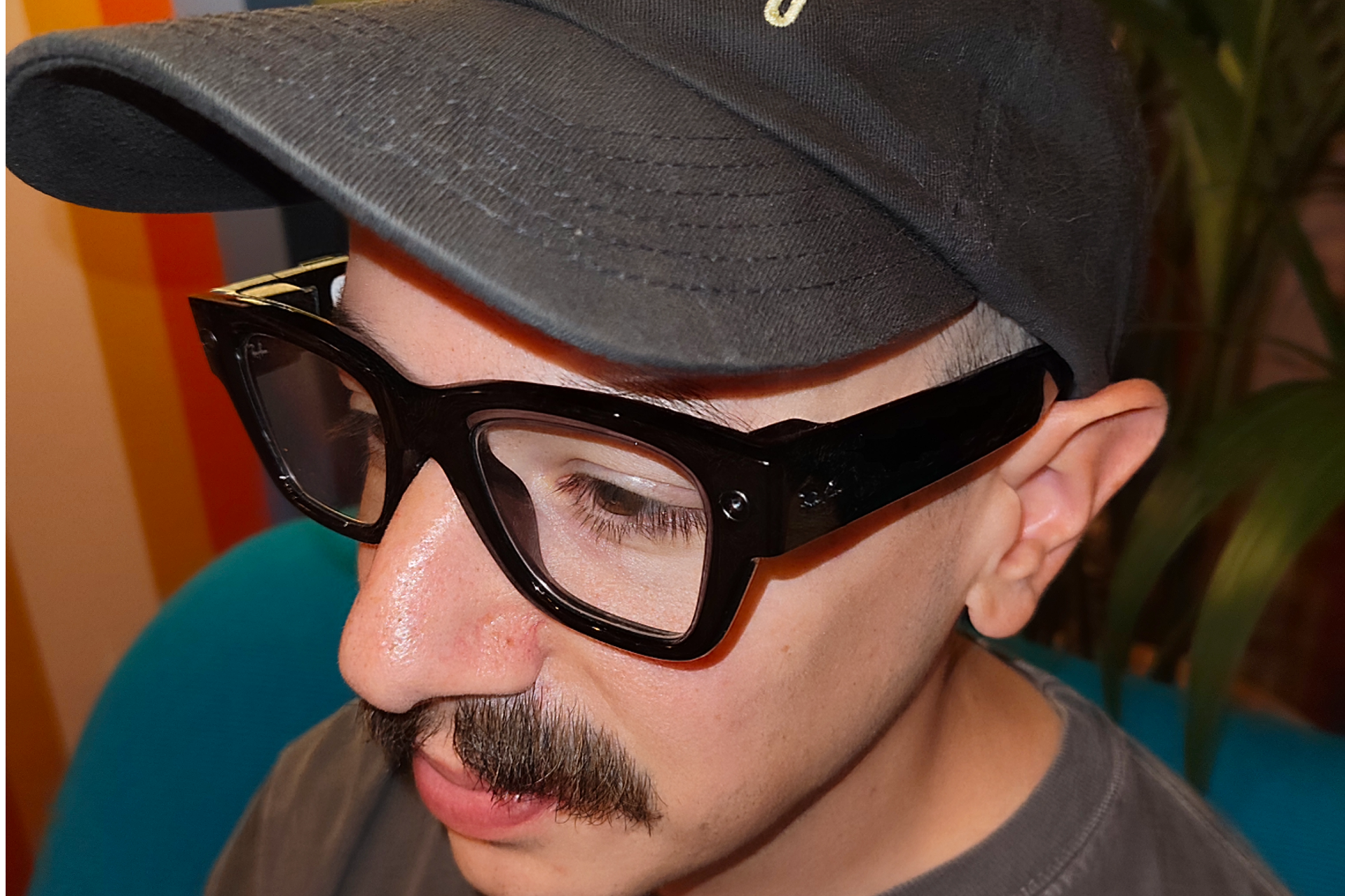 Ray Ban Glasses Top Down