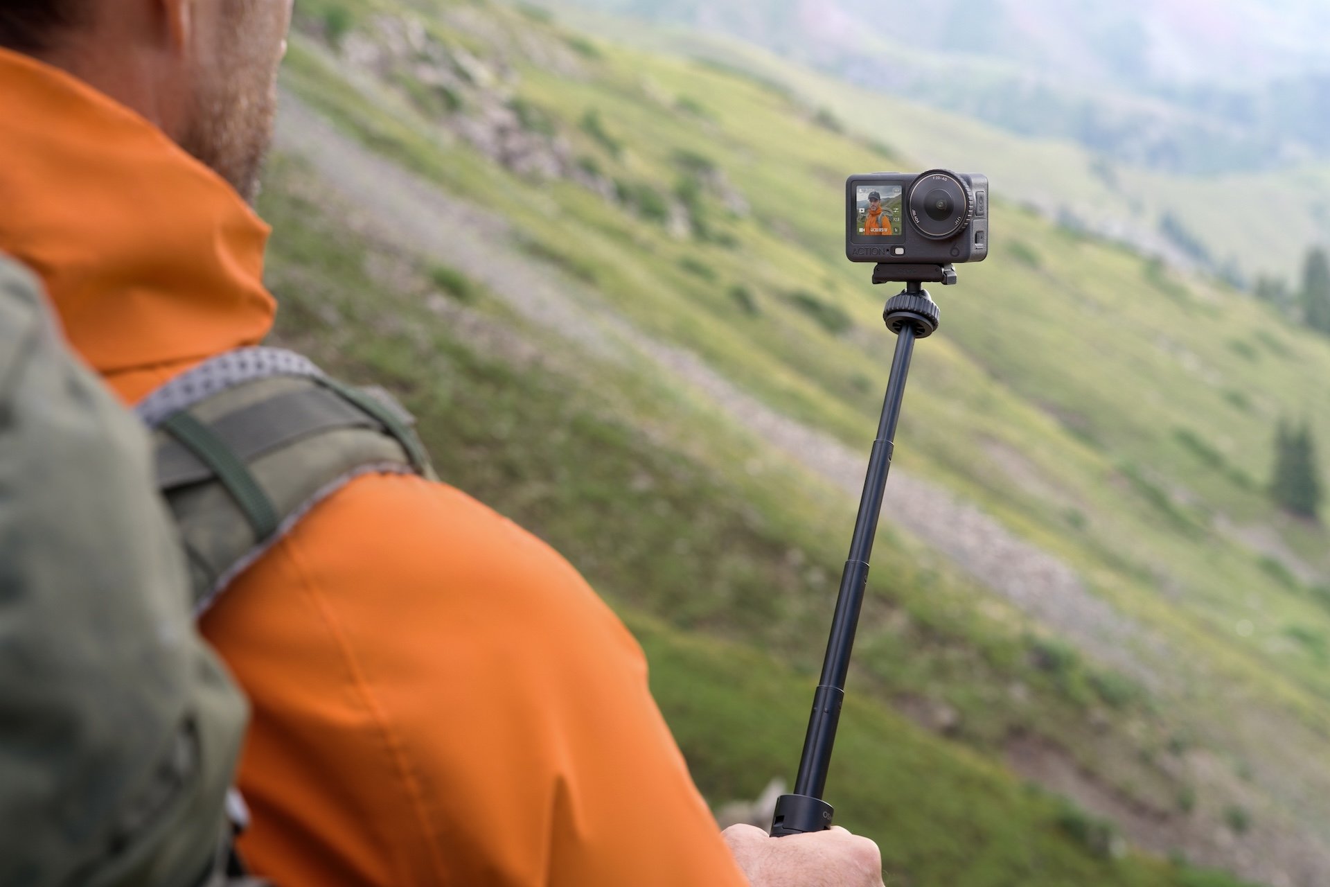 Dji Osmo Action 6 Hiking Dual Direction Mini Extension Rod