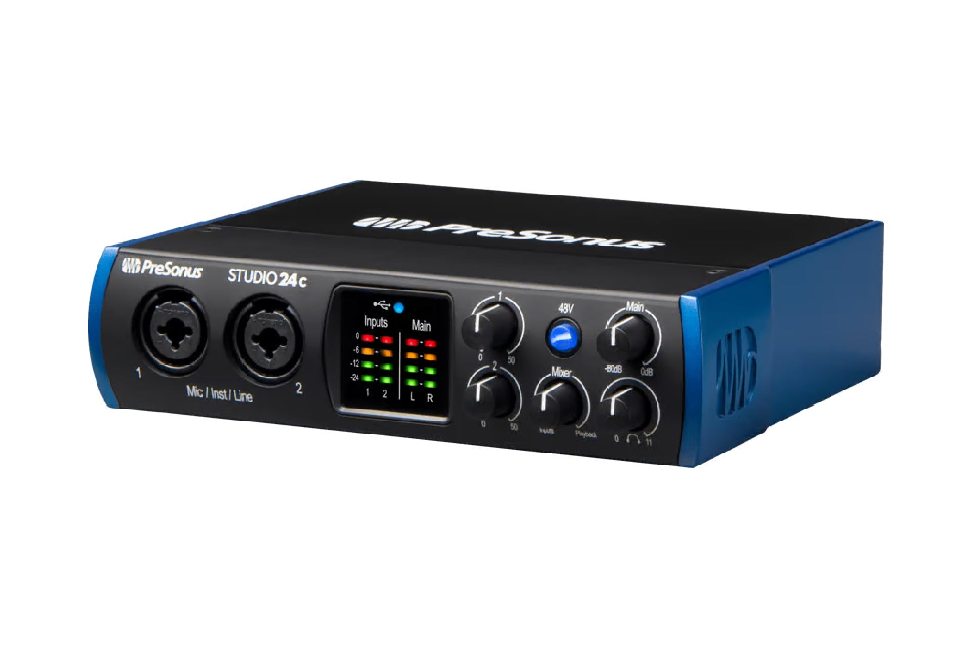Presonus 24c audio interface.