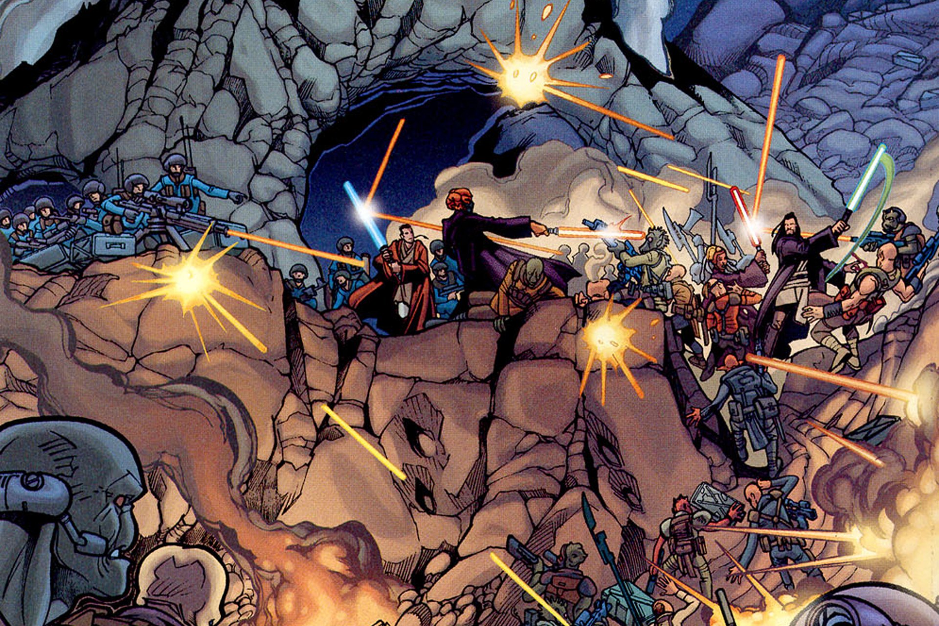 Star Wars Stark Hyperspace War Second Battle Of Qotile