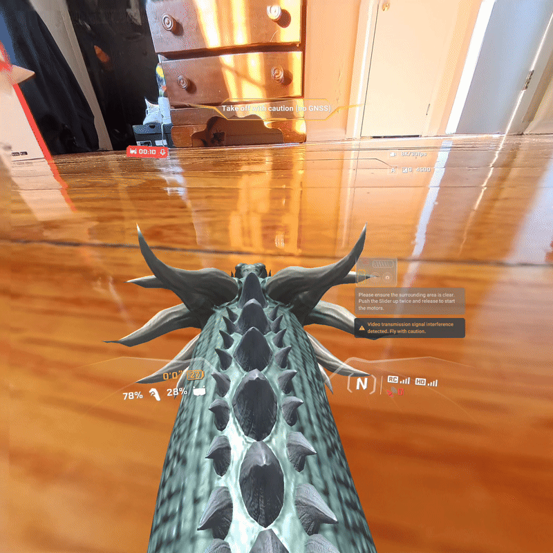 Antigravity A1 Fake Cockpit 1