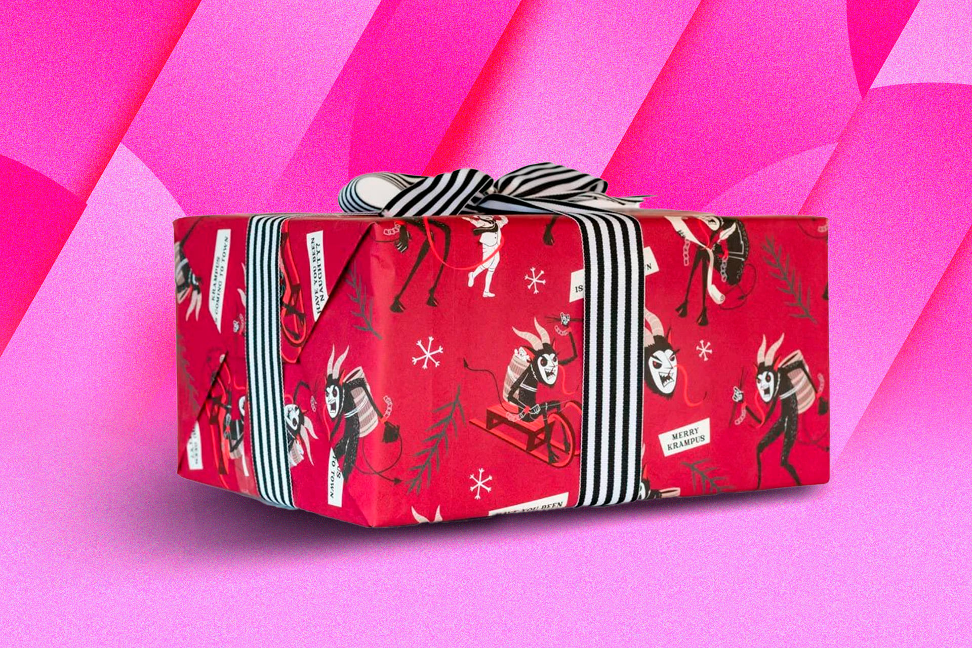 Krampus Gift Wrap