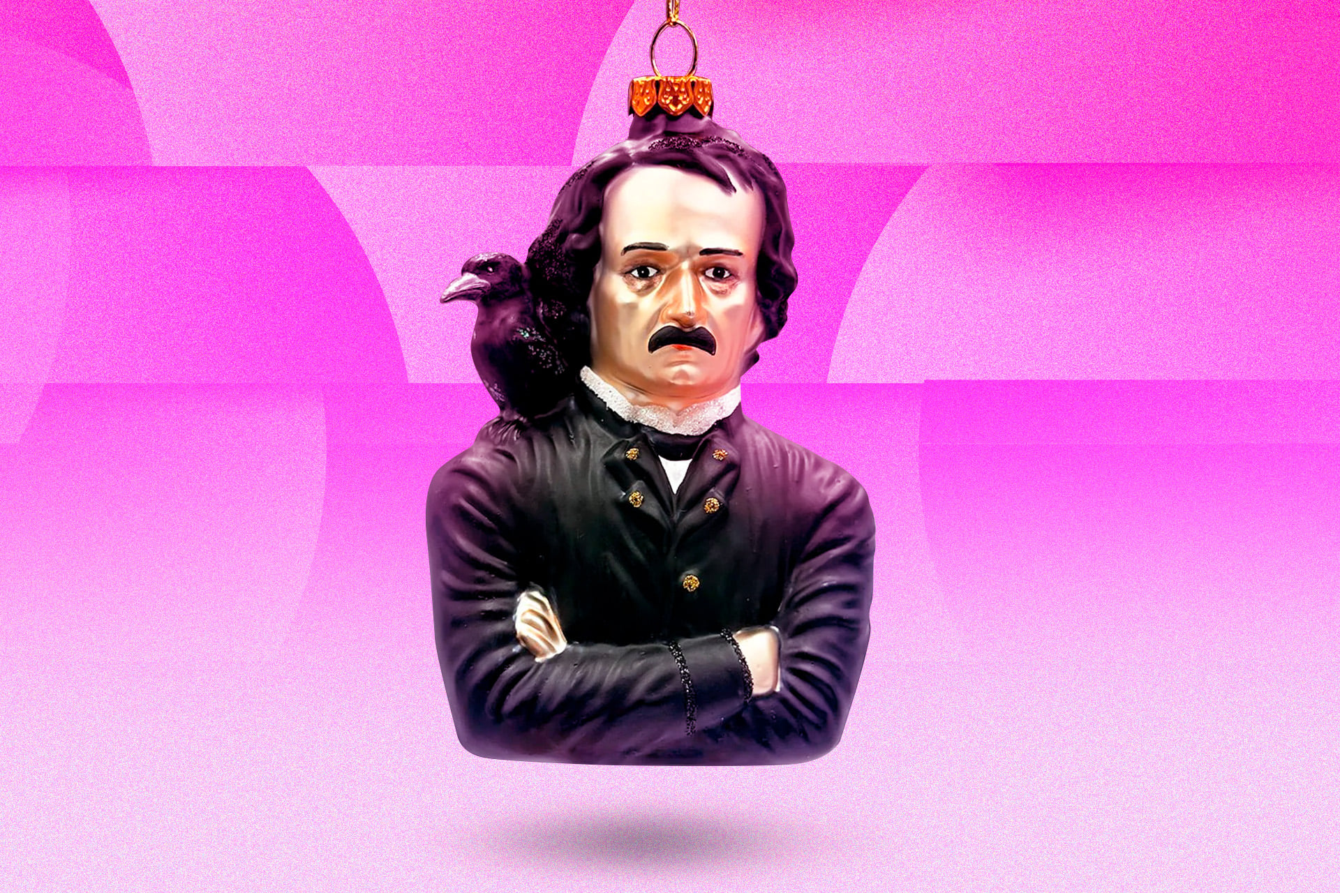 Ornamentally Edgar Allan Poe Ornament