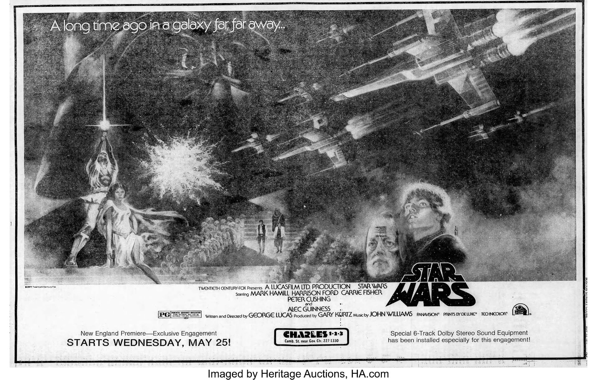 Star Wars Style A Half Sheet Painting By Tom Jung 3 2