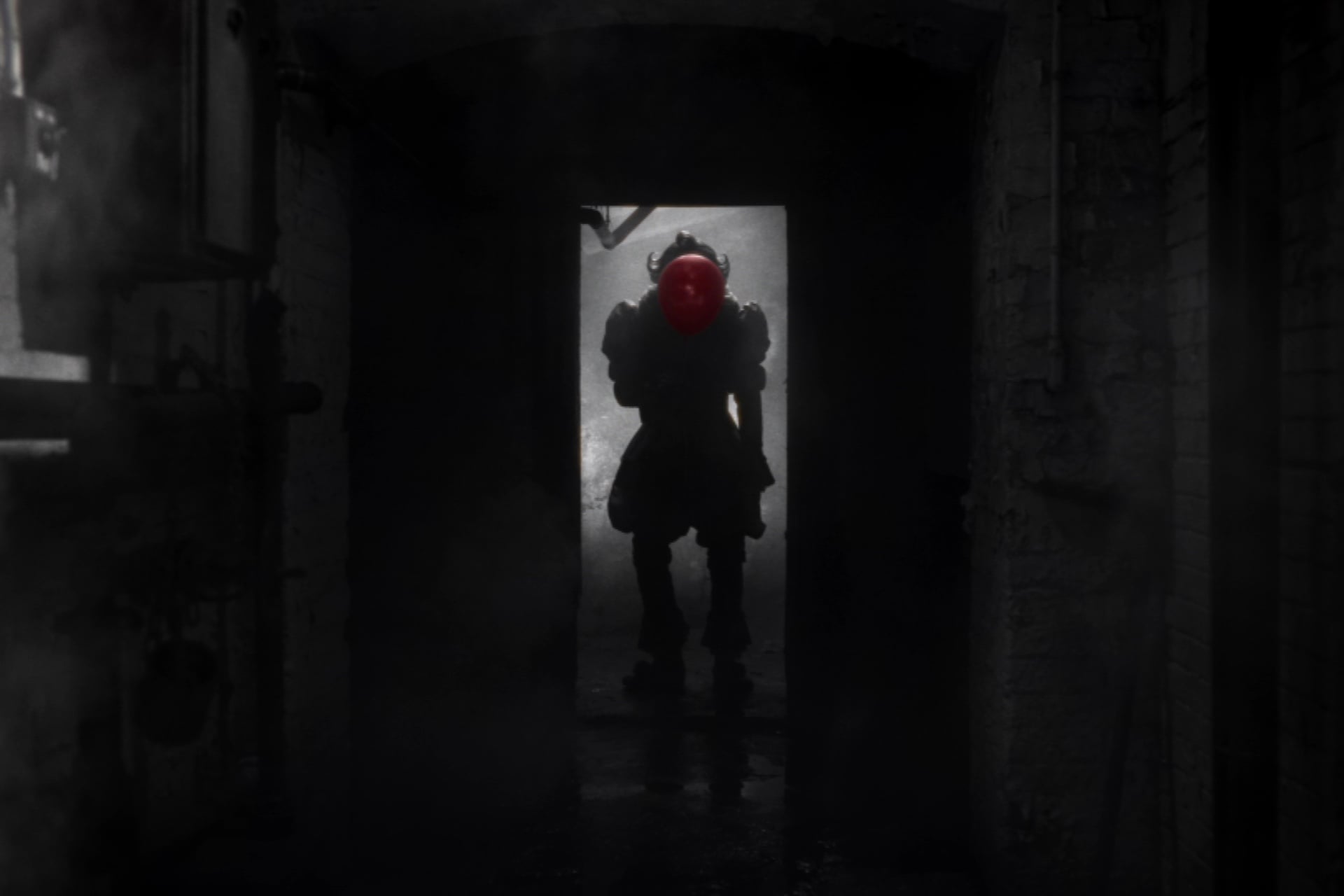 Bill Skarsgard B&wpennywisedistance