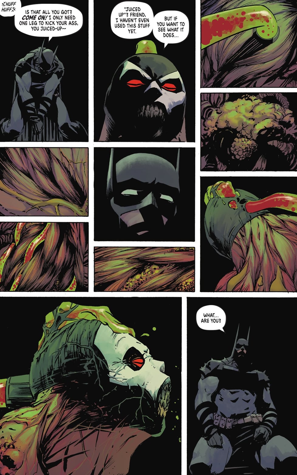 Absolute Batman Dc Comics Bane