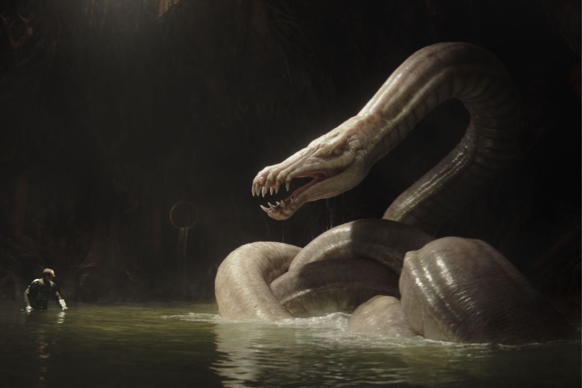 Mandalorian Grogu Snake Dragon