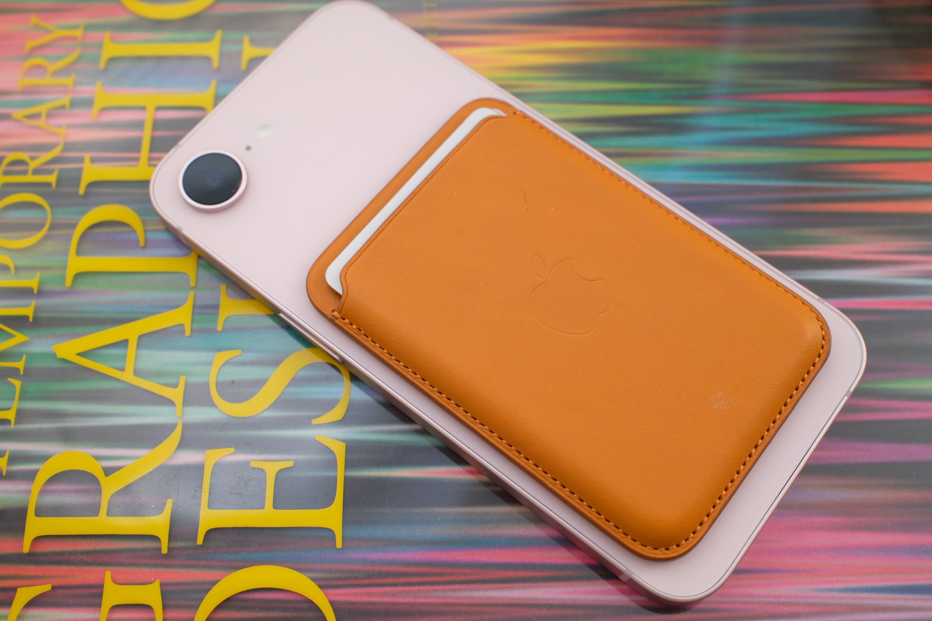 iPhone 17e with Magsafe wallet