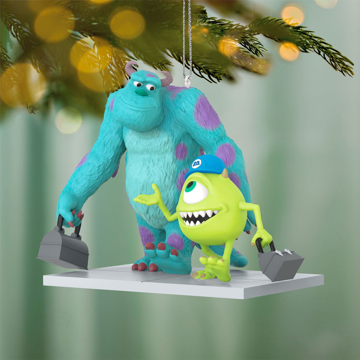 Mike Sulley With Lunch Boxes Keepsake Ornament