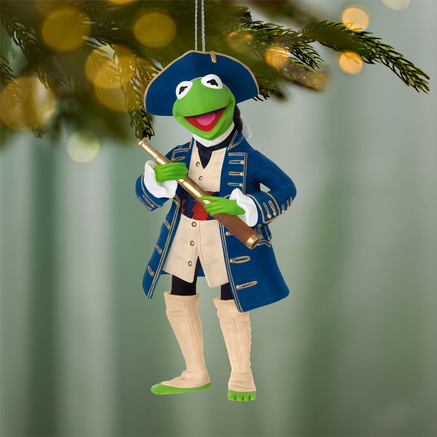 Muppet Treasure Island Kermit Keepsake Ornament