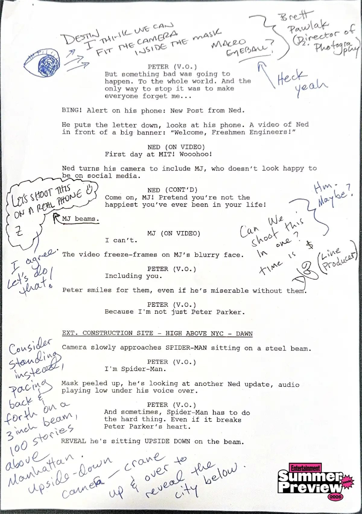 Spider Man Brand New Day Script 2