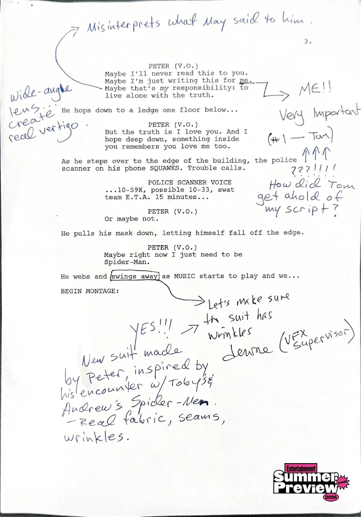 Spider Man Brand New Day Script 3